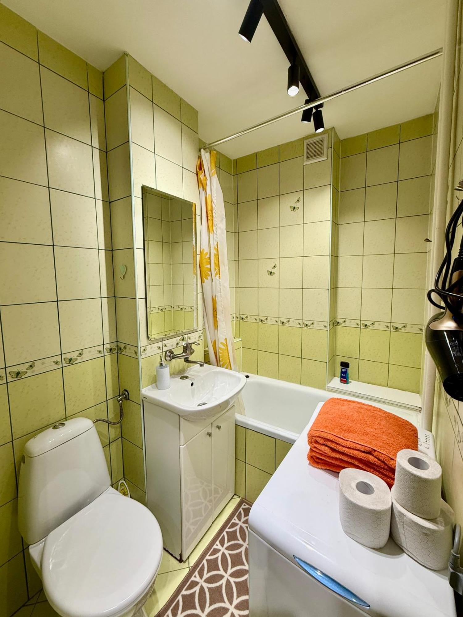 Super Apartment Yellow 2X Metro Fast Wifi 1 Gbs Netflix Panorama Miasta Warszawa Exteriör bild